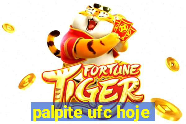 palpite ufc hoje